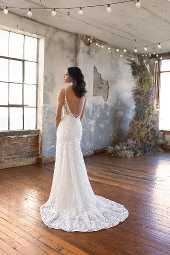Essense of Australia MONRO #1 Ivory/Frost (IV-IVR) Ivory Lace and Tulle over Ivory Gown thumbnail